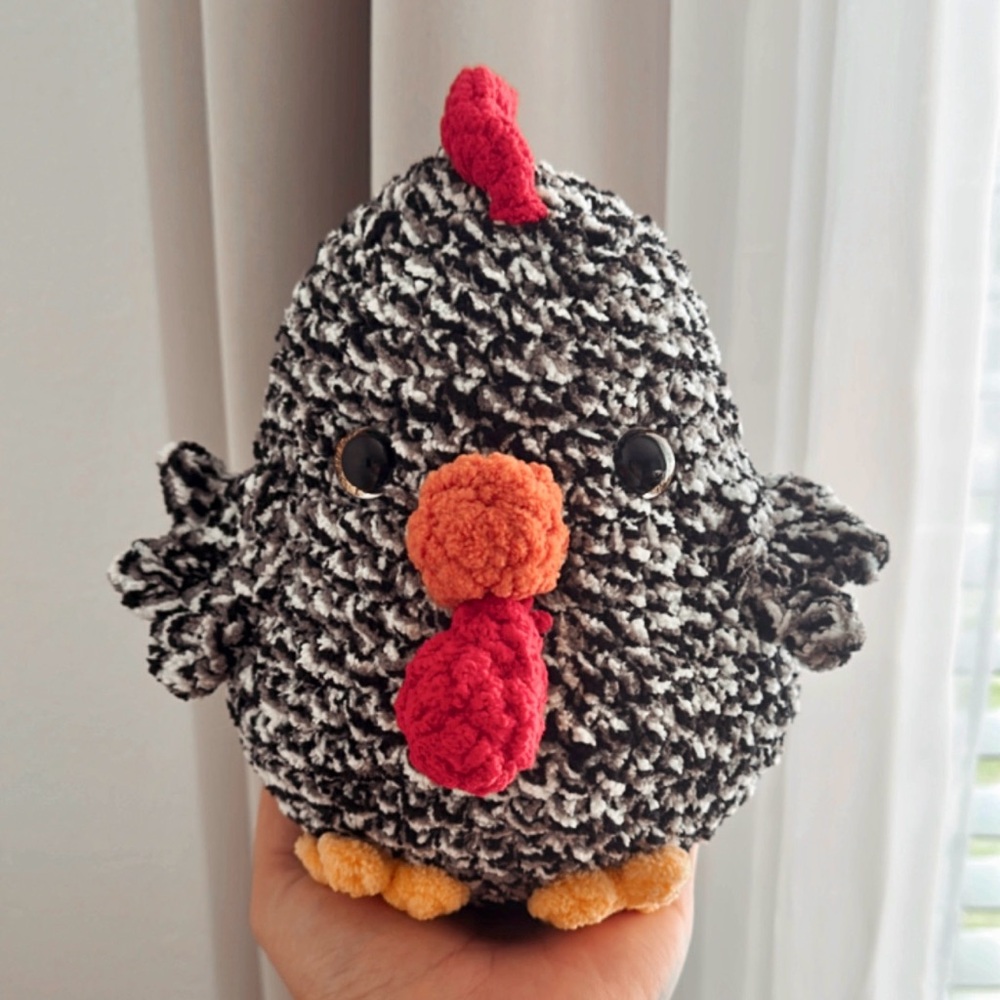 Crochet Chicken Plushie